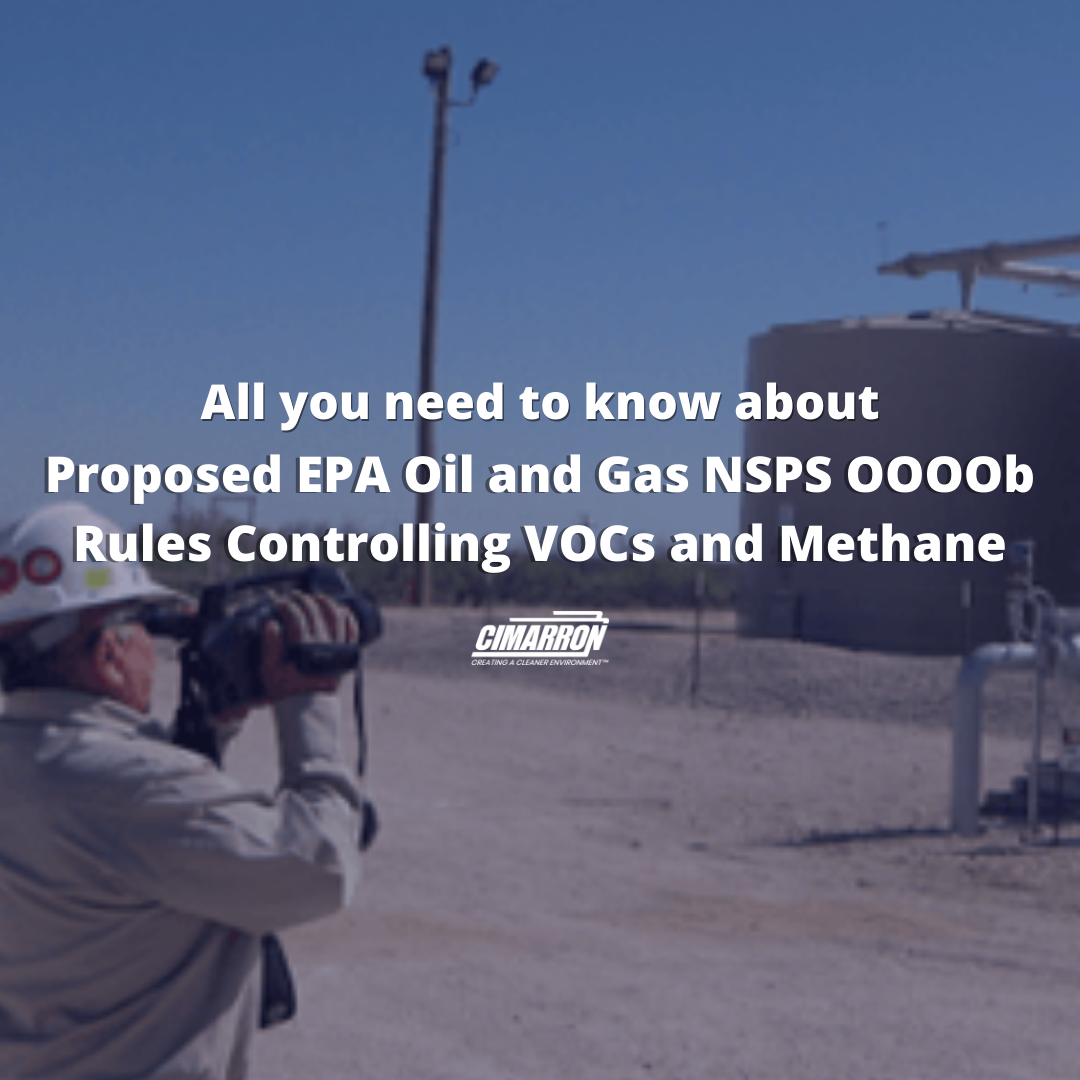 Proposed EPA Oil and Gas NSPS OOOOb Rules Controlling VOCs and Methane